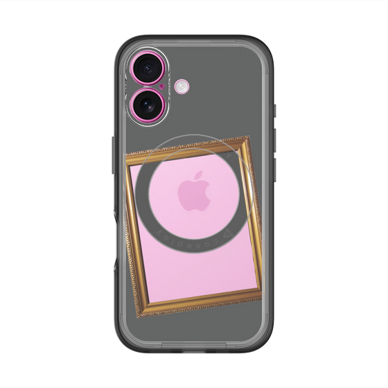 スリムプロテクションプレミアムケース with MagSafe［ Photo Frame - Gray ］