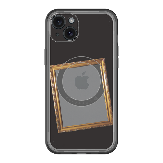 スリムプロテクションプレミアムケース with MagSafe［ Photo Frame - Black ］