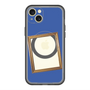 スリムプロテクションプレミアムケース with MagSafe［ Photo Frame - Blue ］