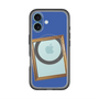 スリムプロテクションプレミアムケース with MagSafe［ Photo Frame - Blue ］