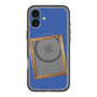 スリムプロテクションプレミアムケース with MagSafe［ Photo Frame - Blue ］