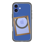 スリムプロテクションプレミアムケース with MagSafe［ Photo Frame - Blue ］