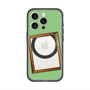 スリムプロテクションプレミアムケース with MagSafe［ Photo Frame - Light Green ］