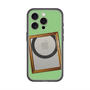 スリムプロテクションプレミアムケース with MagSafe［ Photo Frame - Light Green ］