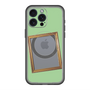スリムプロテクションプレミアムケース with MagSafe［ Photo Frame - Light Green ］