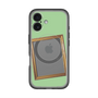 スリムプロテクションプレミアムケース with MagSafe［ Photo Frame - Light Green ］