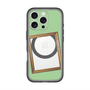 スリムプロテクションプレミアムケース with MagSafe［ Photo Frame - Light Green ］