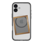 スリムプロテクションプレミアムケース with MagSafe［ Photo Frame - Light Gray ］