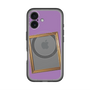 スリムプロテクションプレミアムケース with MagSafe［ Photo Frame - Purple ］
