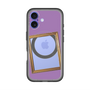 スリムプロテクションプレミアムケース with MagSafe［ Photo Frame - Purple ］