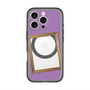 スリムプロテクションプレミアムケース with MagSafe［ Photo Frame - Purple ］