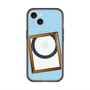 スリムプロテクションプレミアムケース with MagSafe［ Photo Frame - Light Blue ］