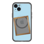 スリムプロテクションプレミアムケース with MagSafe［ Photo Frame - Light Blue ］