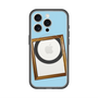 スリムプロテクションプレミアムケース with MagSafe［ Photo Frame - Light Blue ］