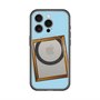 スリムプロテクションプレミアムケース with MagSafe［ Photo Frame - Light Blue ］