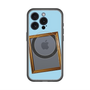 スリムプロテクションプレミアムケース with MagSafe［ Photo Frame - Light Blue ］