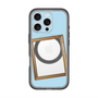 スリムプロテクションプレミアムケース with MagSafe［ Photo Frame - Light Blue ］