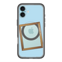 スリムプロテクションプレミアムケース with MagSafe［ Photo Frame - Light Blue ］