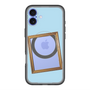 スリムプロテクションプレミアムケース with MagSafe［ Photo Frame - Light Blue ］