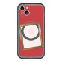 スリムプロテクションプレミアムケース with MagSafe［ Photo Frame - Red ］