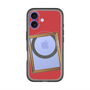 スリムプロテクションプレミアムケース with MagSafe［ Photo Frame - Red ］