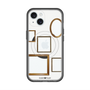 スリムプロテクションプレミアムケース with MagSafe［ Photo Frames - White ］