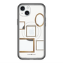 スリムプロテクションプレミアムケース with MagSafe［ Photo Frames - White ］