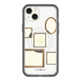 スリムプロテクションプレミアムケース with MagSafe［ Photo Frames - White ］
