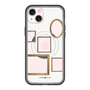 スリムプロテクションプレミアムケース with MagSafe［ Photo Frames - White ］