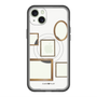 スリムプロテクションプレミアムケース with MagSafe［ Photo Frames - White ］