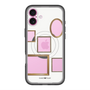 スリムプロテクションプレミアムケース with MagSafe［ Photo Frames - White ］