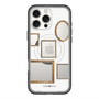 スリムプロテクションプレミアムケース with MagSafe［ Photo Frames - White ］