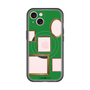 スリムプロテクションプレミアムケース with MagSafe［ Photo Frames - Green ］