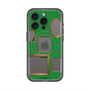 スリムプロテクションプレミアムケース with MagSafe［ Photo Frames - Green ］