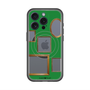 スリムプロテクションプレミアムケース with MagSafe［ Photo Frames - Green ］