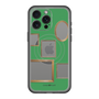 スリムプロテクションプレミアムケース with MagSafe［ Photo Frames - Green ］