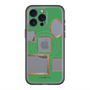 スリムプロテクションプレミアムケース with MagSafe［ Photo Frames - Green ］