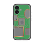 スリムプロテクションプレミアムケース with MagSafe［ Photo Frames - Green ］
