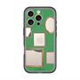 スリムプロテクションプレミアムケース with MagSafe［ Photo Frames - Green ］