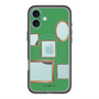 スリムプロテクションプレミアムケース with MagSafe［ Photo Frames - Green ］