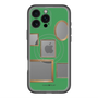 スリムプロテクションプレミアムケース with MagSafe［ Photo Frames - Green ］