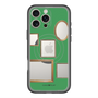 スリムプロテクションプレミアムケース with MagSafe［ Photo Frames - Green ］
