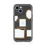 スリムプロテクションプレミアムケース with MagSafe［ Photo Frames - Gray ］