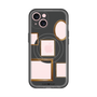 スリムプロテクションプレミアムケース with MagSafe［ Photo Frames - Gray ］