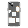 スリムプロテクションプレミアムケース with MagSafe［ Photo Frames - Gray ］