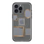 スリムプロテクションプレミアムケース with MagSafe［ Photo Frames - Gray ］