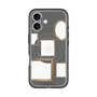 スリムプロテクションプレミアムケース with MagSafe［ Photo Frames - Gray ］