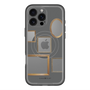 スリムプロテクションプレミアムケース with MagSafe［ Photo Frames - Gray ］