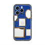 スリムプロテクションプレミアムケース with MagSafe［ Photo Frames - Blue ］