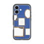スリムプロテクションプレミアムケース with MagSafe［ Photo Frames - Blue ］